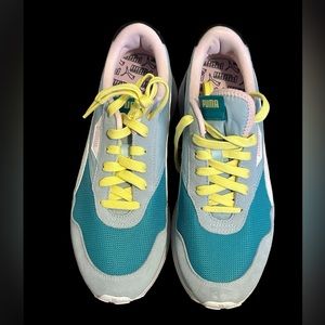 Sneakers Cruise Rider Silk Road 375072 02 Viridian Green/Aquamarine